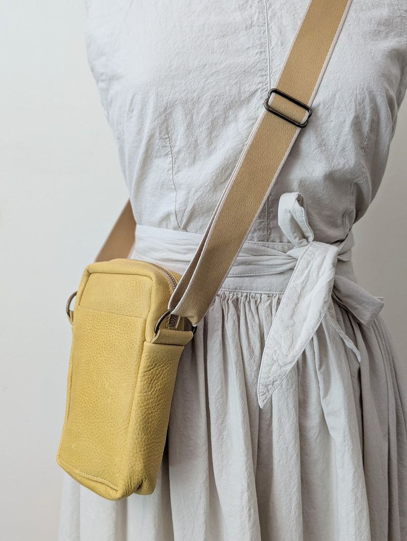 Stitch and Tickle unisex messenger travel bag adjustable strap shoulder crossbody leatherwork handmade sowa shop Boston gift shop store