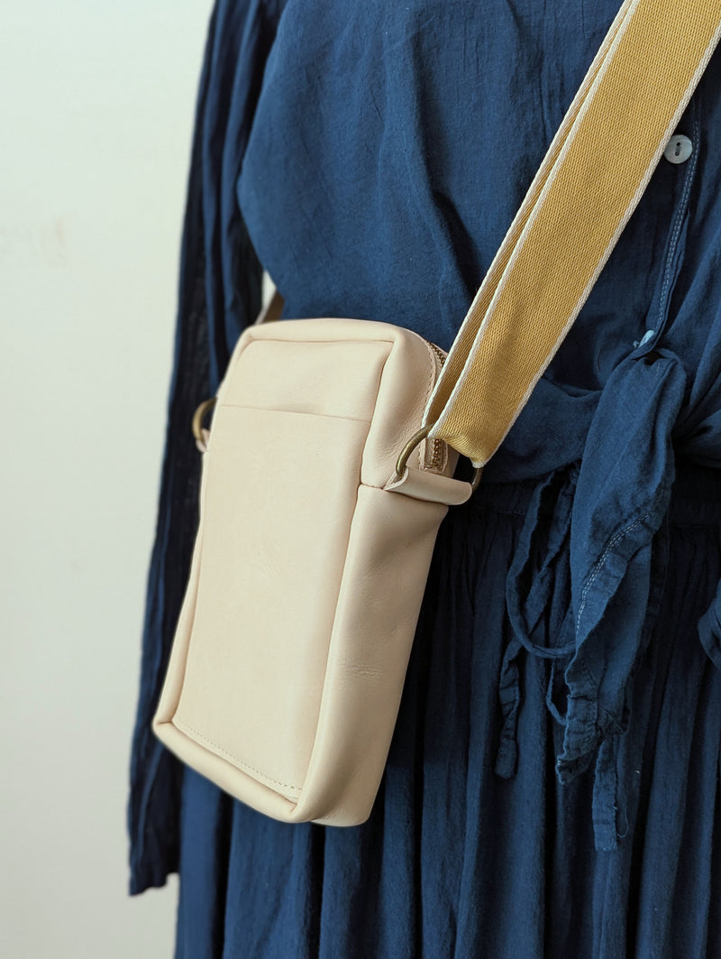 Stitch and Tickle unisex messenger travel bag adjustable strap shoulder crossbody leatherwork handmade sowa shop Boston gift shop store