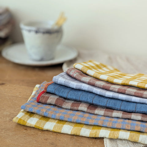 Stitch and Tickle Linen Napkins - Thumbnail 3