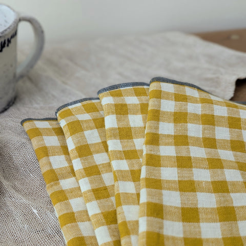 Linen Napkins - Sets of 4 - Thumbnail 4