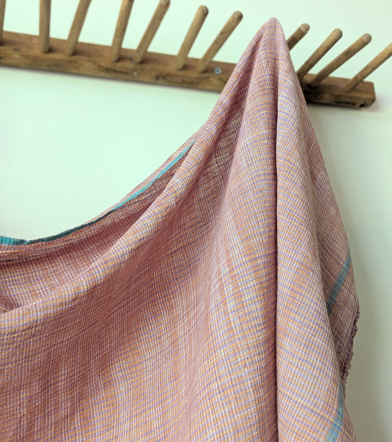 Auntie Oti Indian cotton lungi woven Khadi wrap throw sarong beach blanket towel tablecloth shop Boston sowa boutique gift store handmade 