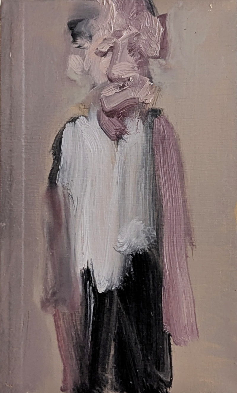 Thin Man in a Bathrobe by Donna Festa