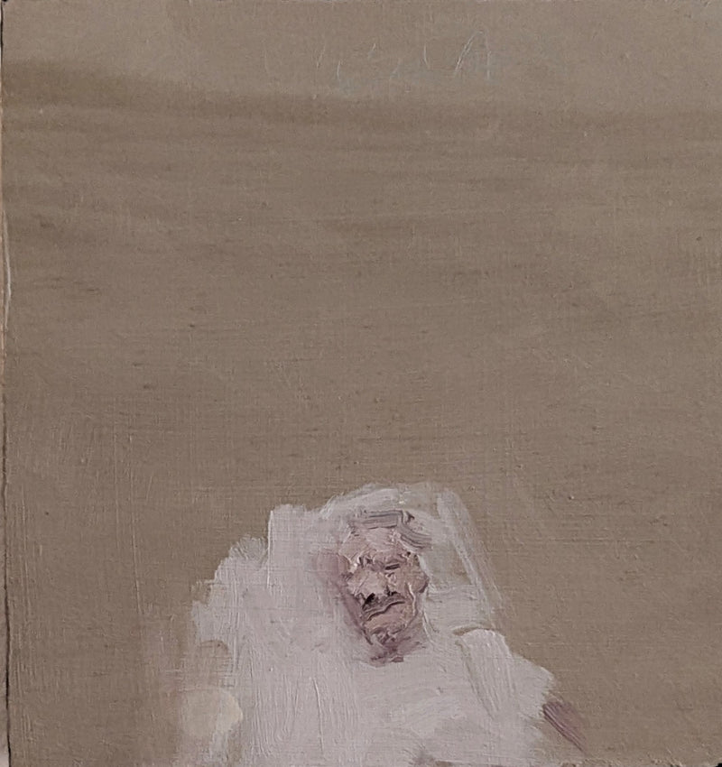 Woman With Her Head on a Pillow by Donna Festa