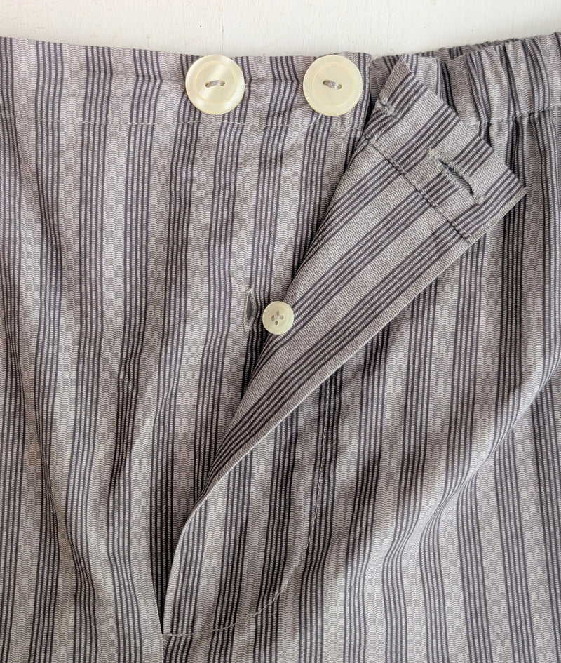 Domi Midi organic cotton striped pants pjs pajamas sleepwear loungewear shop boston sowa boutique store gift
                                               