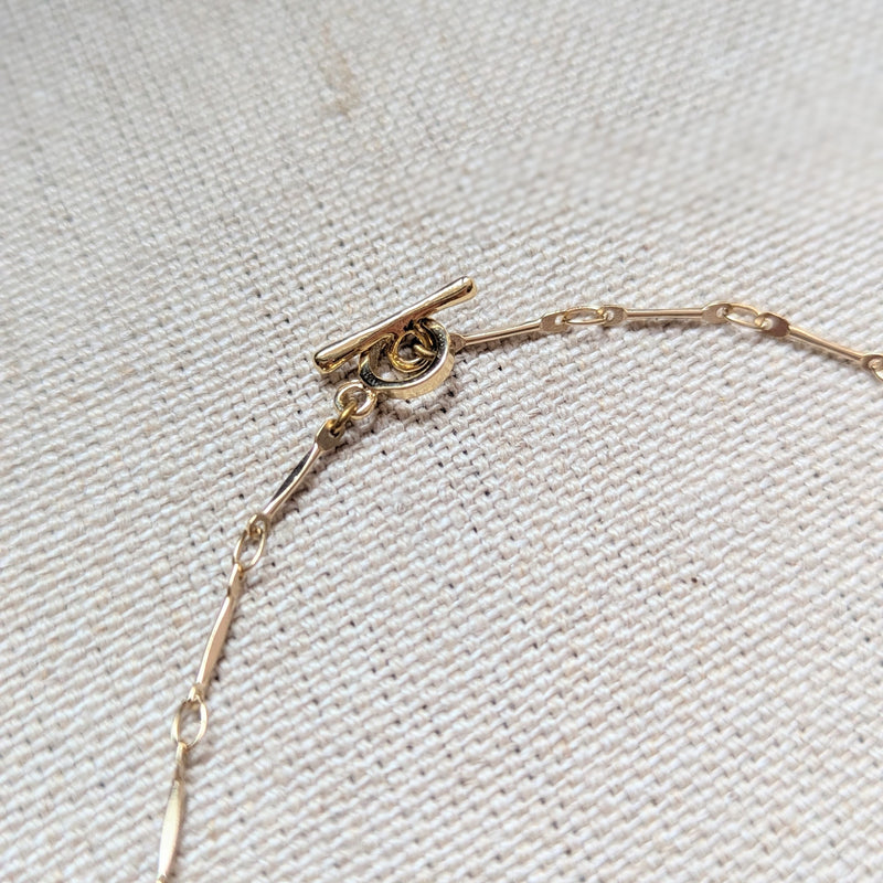 Brass necklace clasp