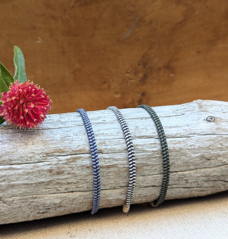 Guanabana woven bracelet handmade jewelry store sowa boston gift shop small business boutique small gifts for her unisex