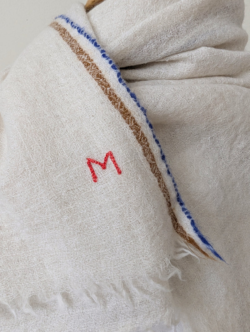Cashmere Scarf - Paper