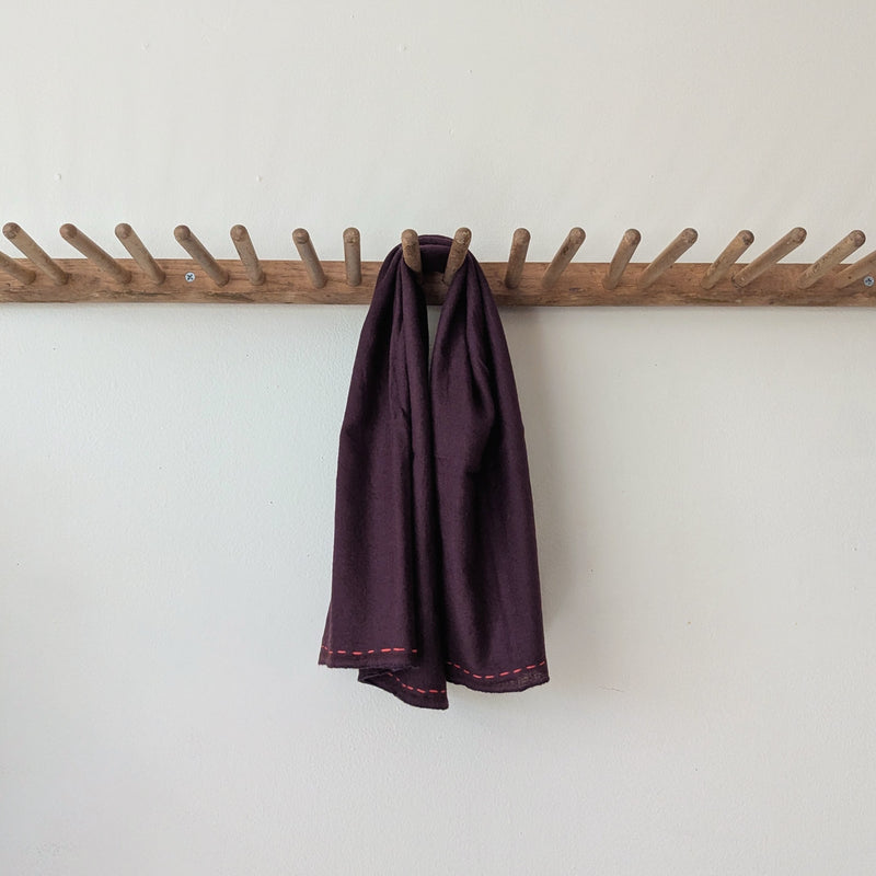 Cashmere Scarf - Fig