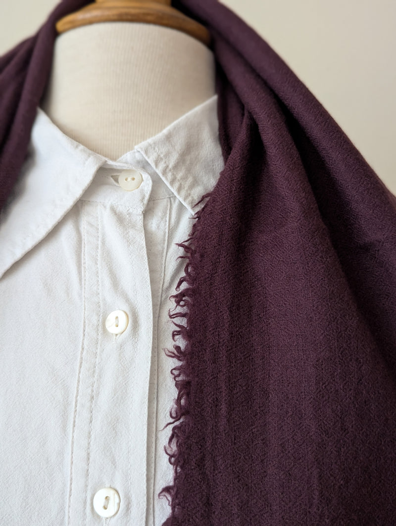 Cashmere Scarf - Fig