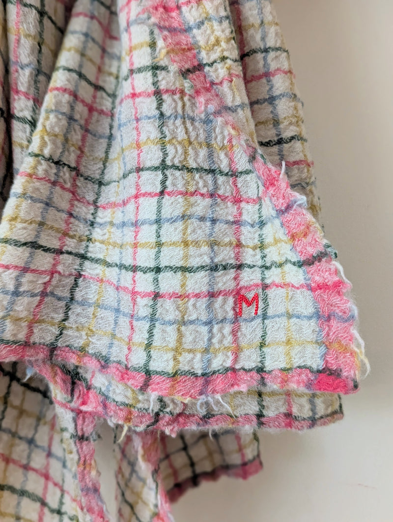 Wool Scarf - Daisy Pink