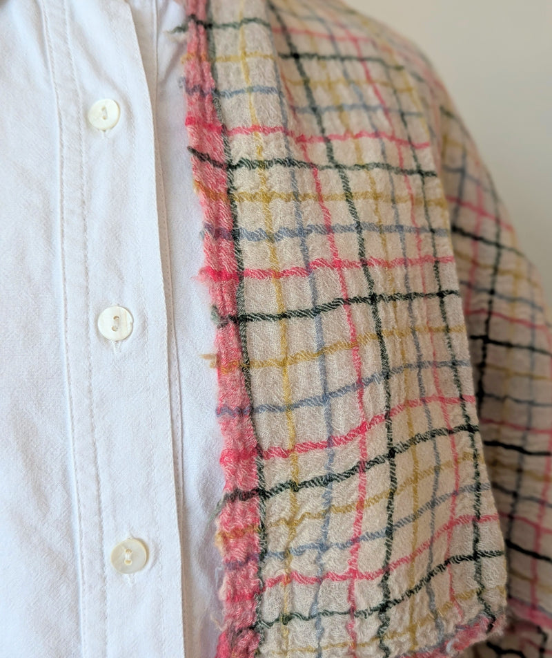 Wool Scarf - Daisy Pink
