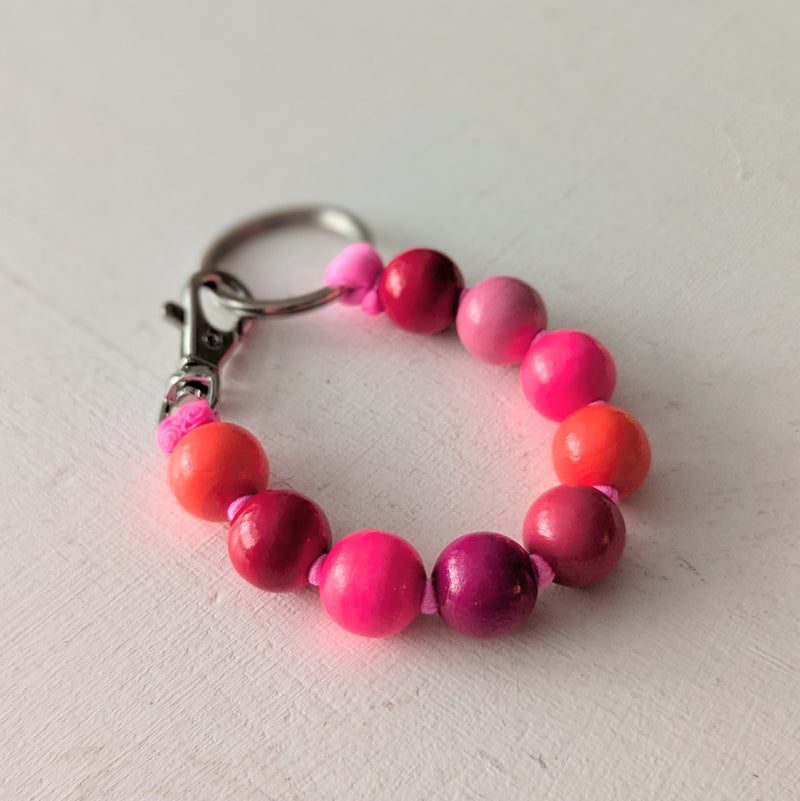 Ina Seifart Handikette Phone Necklace handmade wood beads gift shop sowa boston fashion accessories independent boutique lanyard keychain