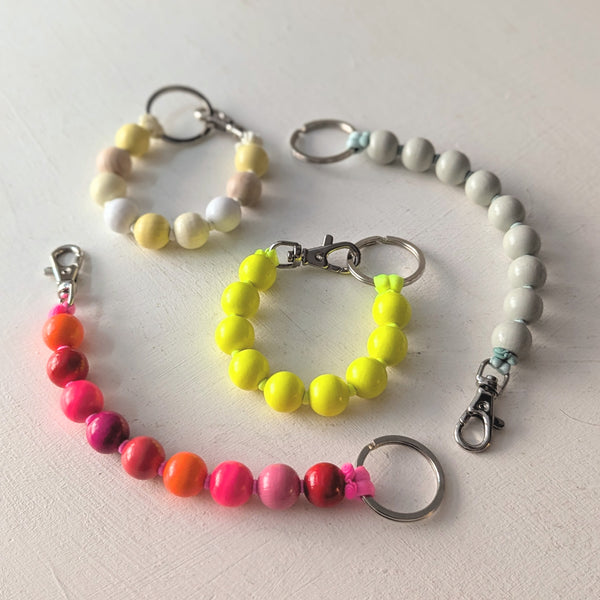 Ina Seifart Handikette Phone Necklace handmade wood beads gift shop sowa boston fashion accessories independent boutique lanyard keychain