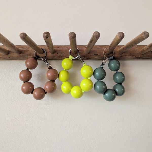 XL Bead Keyholder - Multiple Colors