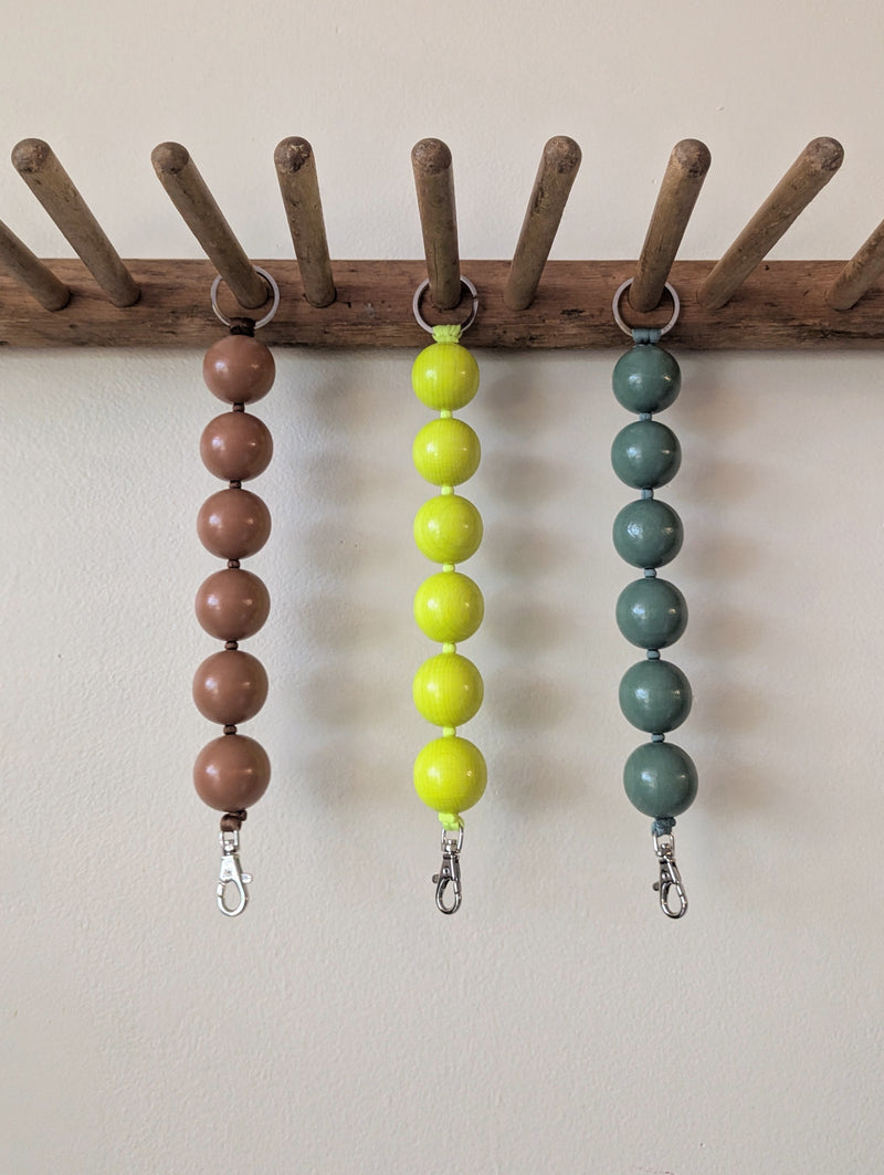 XL Bead Keyholder - Multiple Colors