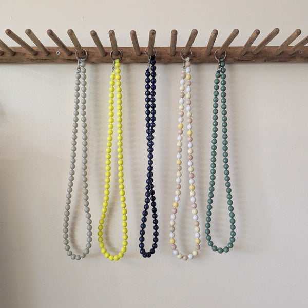 Phone Chain Necklace Big Beads - Multiple Colors