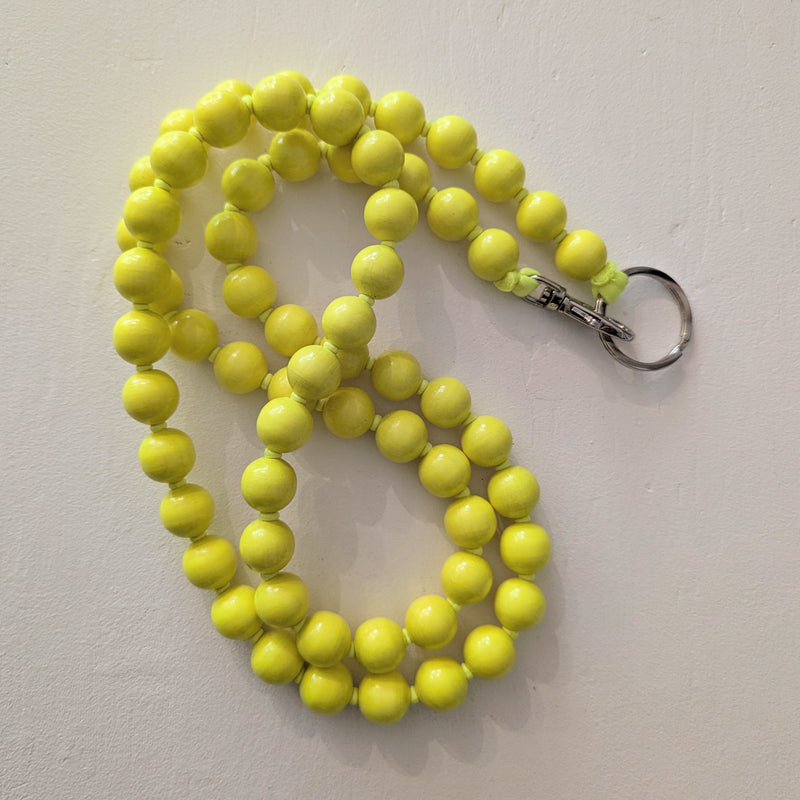 Phone Chain Necklace Big Beads - Multiple Colors