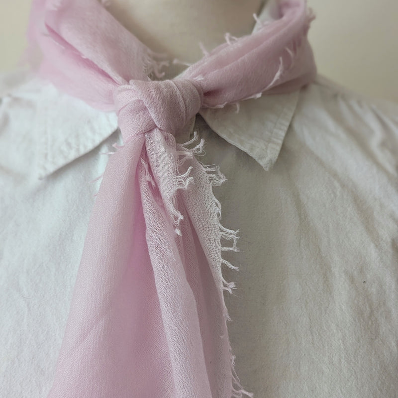 Cashmere Whisper Neckerchief - Blush