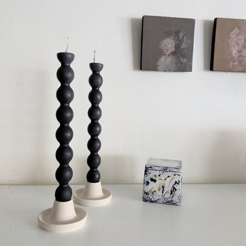 Stitch and Tickle Beeswax Candles