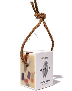 mater soap terrazzo vegan natural cruelty free cedar wood lavender essential oil handmade re-bar rope soap bar soap SoWA Boston boutique bath gift shop independent business