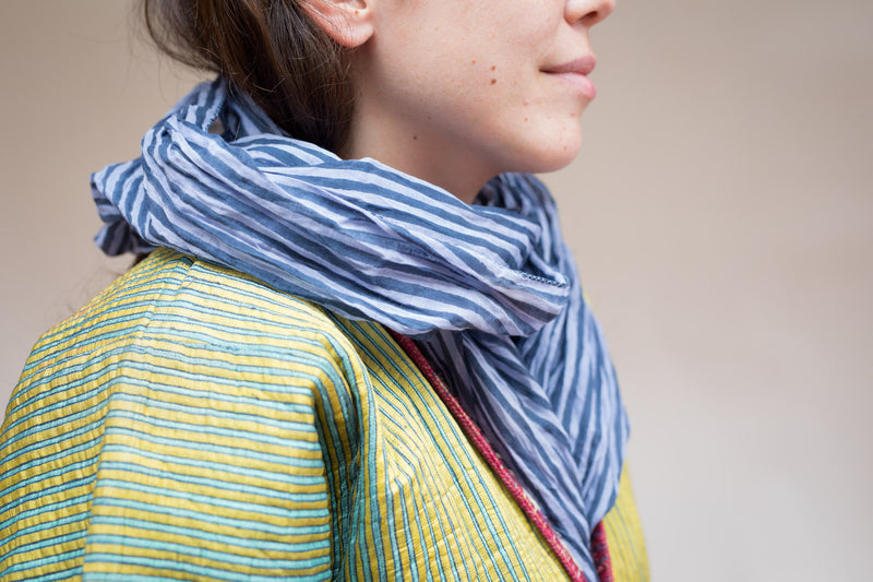 organic cotton scarf accessories shop boston gift Halo & Swan