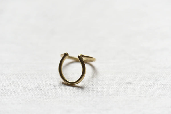 864 Design Brass ear cuff Shop boston jewelry sowa small business gift shop
