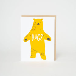 Bear Hugs Greeting Card
