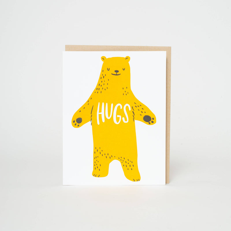 Bear Hugs Greeting Card