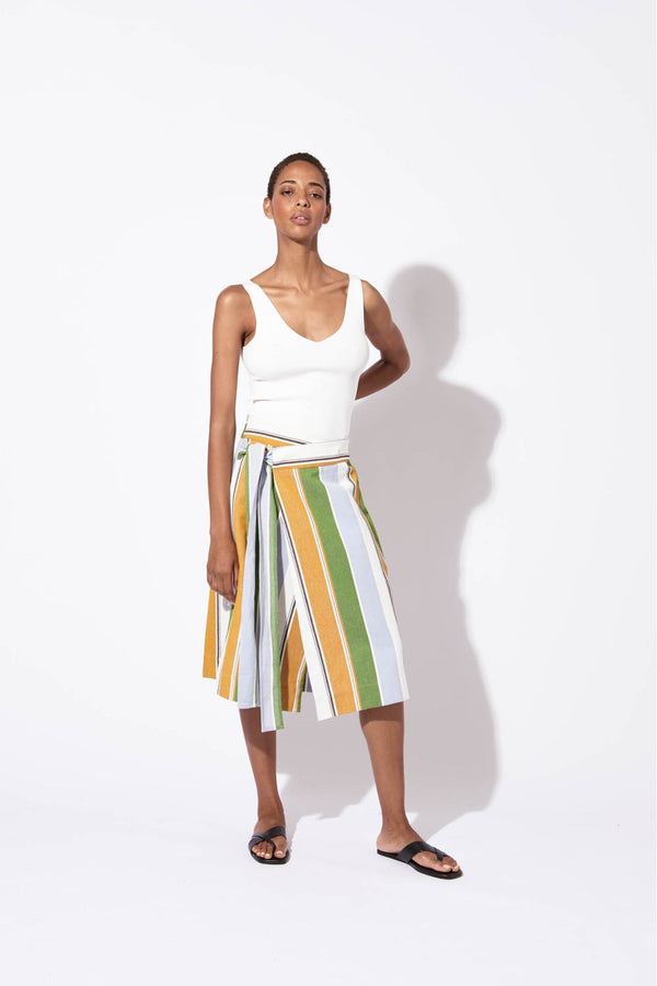 Ma Poesie Amazon Ashley Merida wrap skirt adjustable midi shop Boston summer fashion boutique