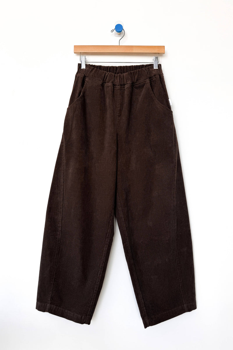 Le Bon Corduroy Arc Pants (2S-2M-2L) | Chocolate