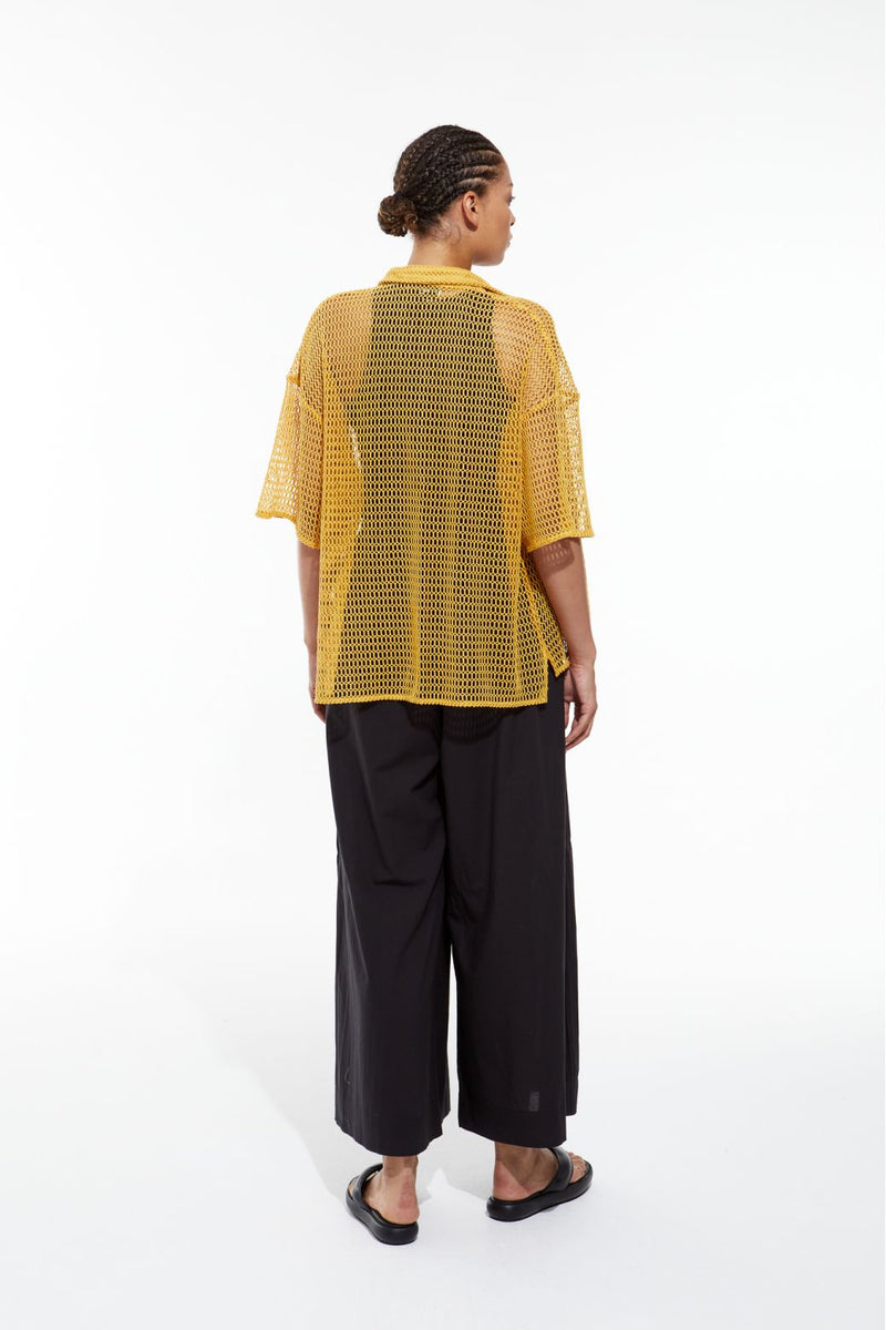 Ma Poesie Andrew oracle Beach Cotton coverup button up sheer knit shop Boston summer fashion boutique