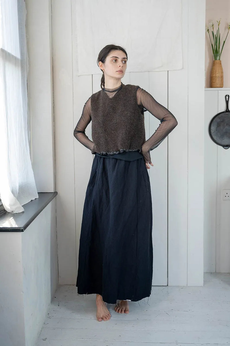 Slash Neck Mesh Long Sleeve sula boston boutique gift shop small business sowa 