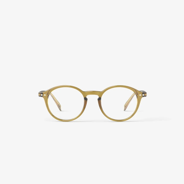 Reading Glasses (D) in Golden Green