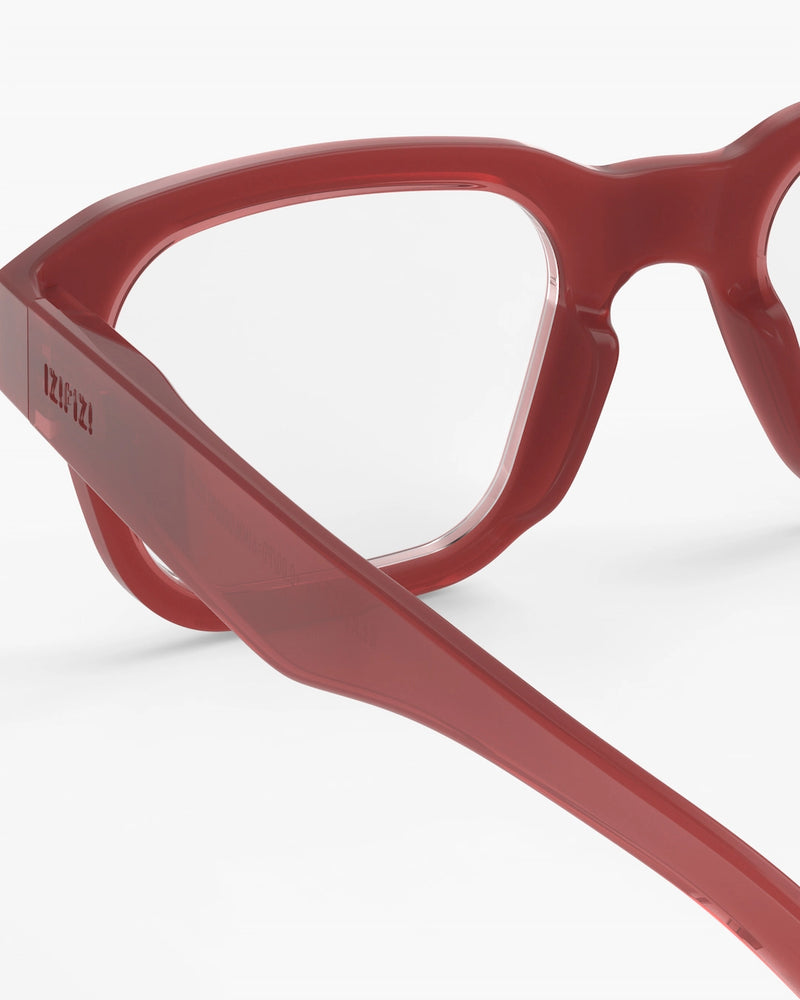 Reading Glasses Quote in Carmine Red
