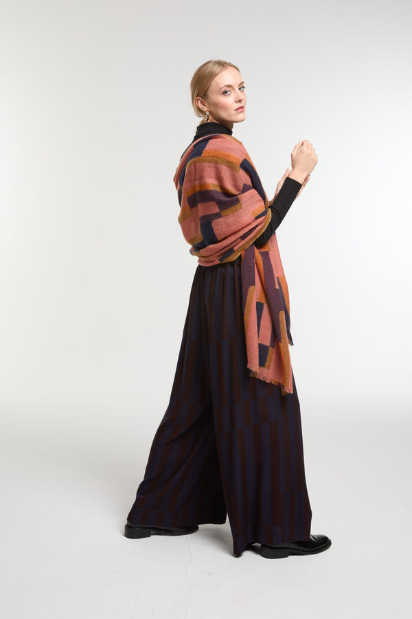 Ma Poesie Blush Edom Scarf