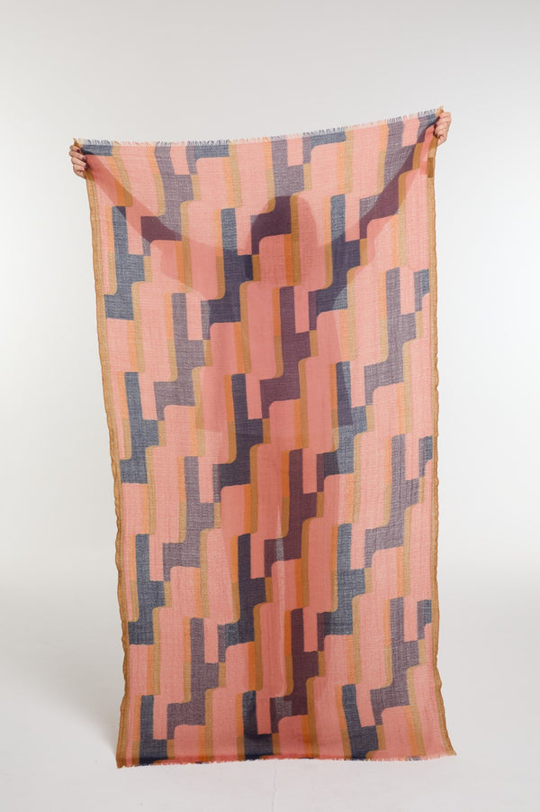 Ma Poesie Blush Edom Scarf