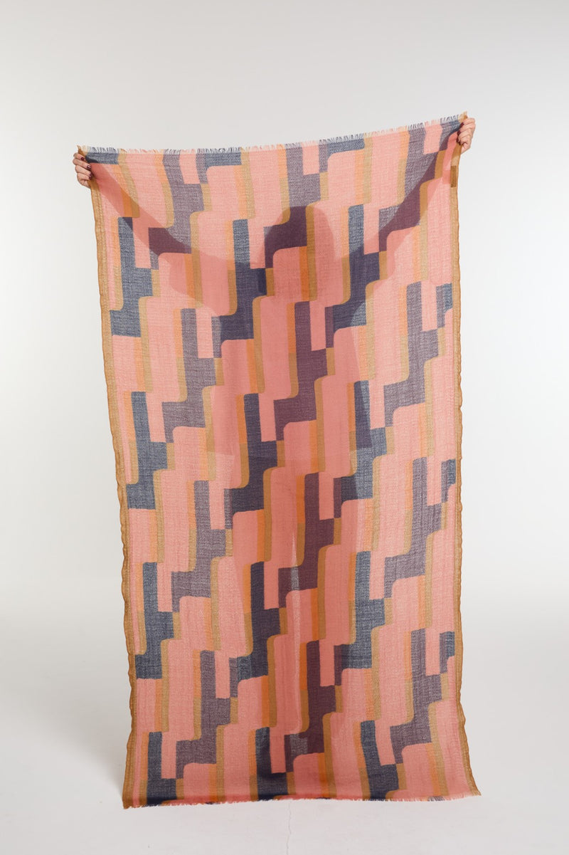 Ma Poesie Blush Edom Scarf