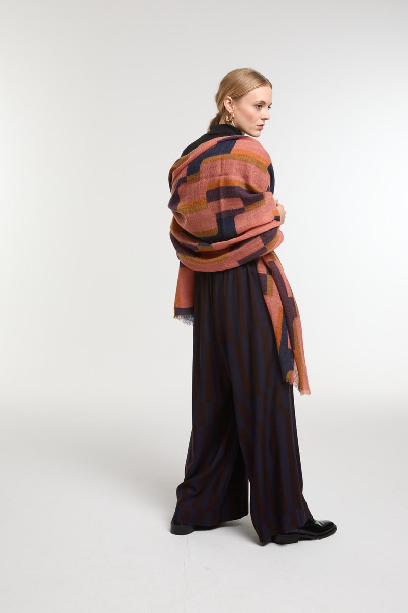 Ma Poesie Blush Edom Scarf