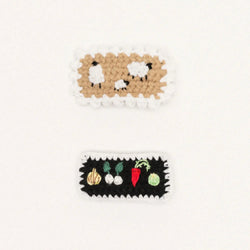 Hansel from Basel crochet hair clips shop Boston sowa boutique gift store 