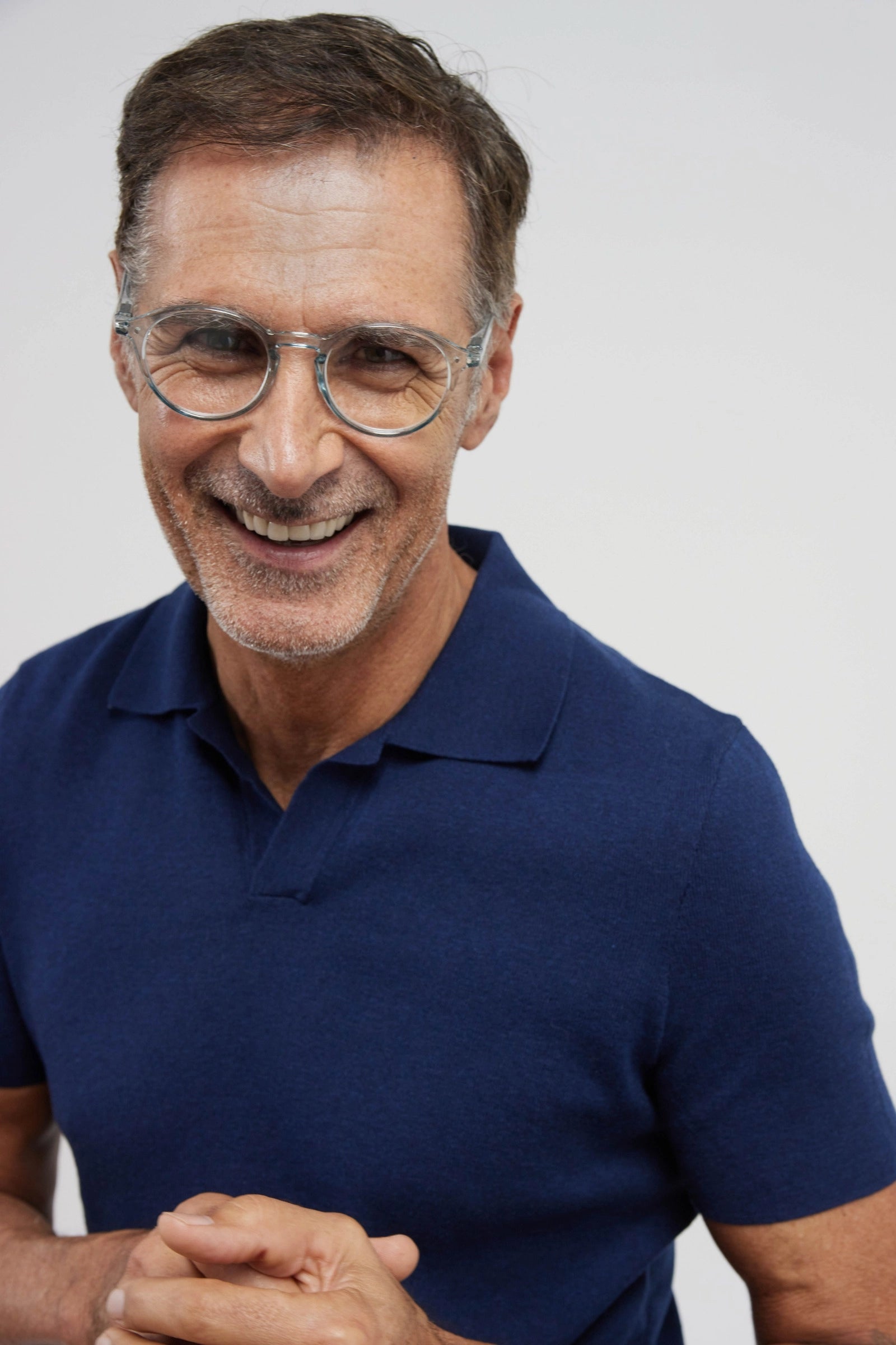 Reading Glasses (D) in Frozen Blue – Stitch and Tickle