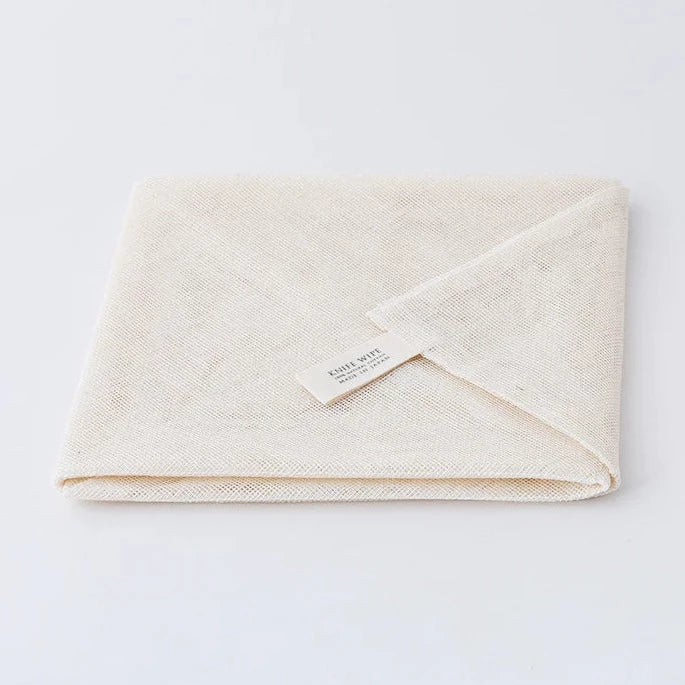 Natural cotton knife wipe towel Japan boston market small business gift shop sowa 