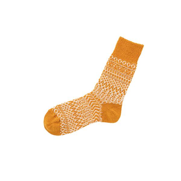 Wool Jacquard Socks - Men and Women's