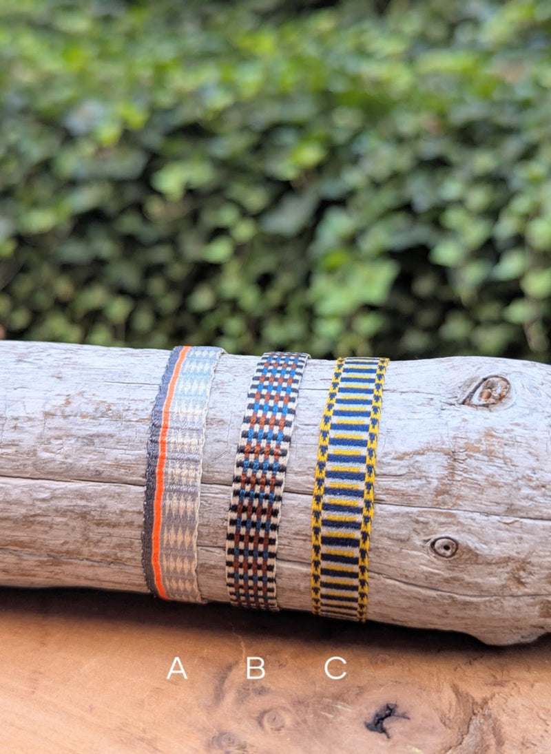 Assorted Guanabana Woven Bracelets - Extra Wide