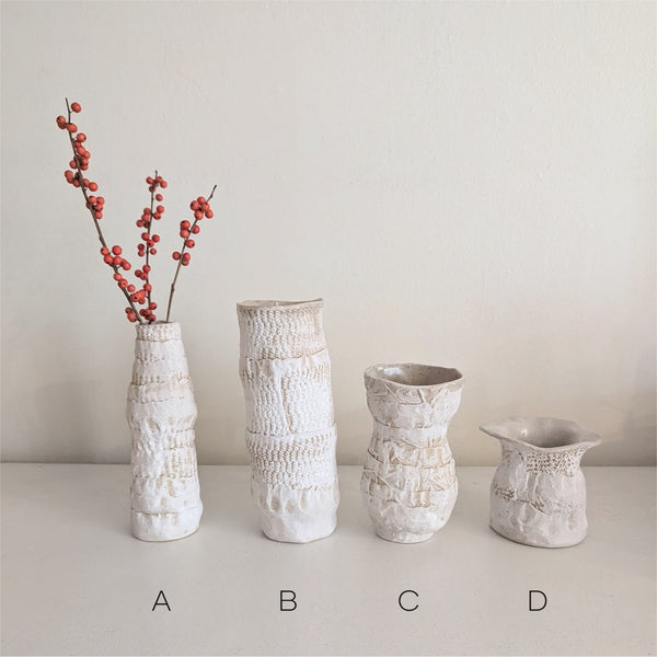 Ceramic Vases and Bowl - Stoneware - Group 2