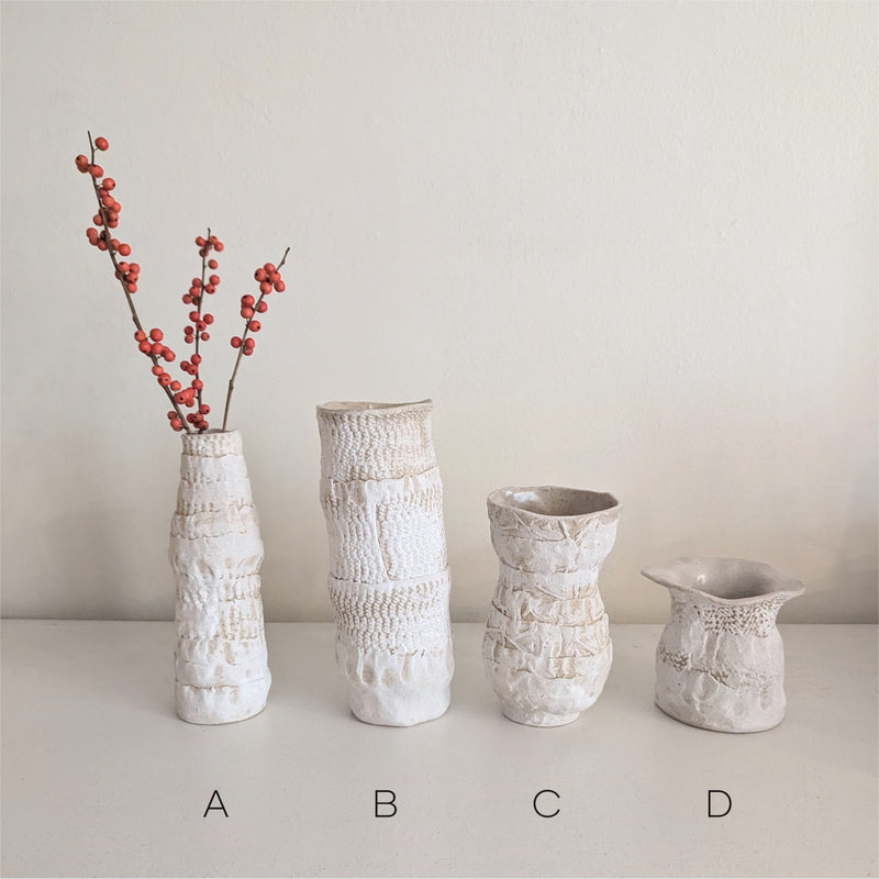 Ceramic Vases and Bowl - Stoneware - Group 2