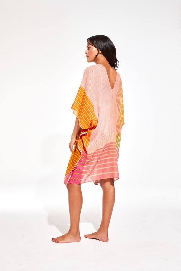 Ma Poesie Jason Beach Cotton dress coverup v-neck kaftan shop Boston summer fashion boutique