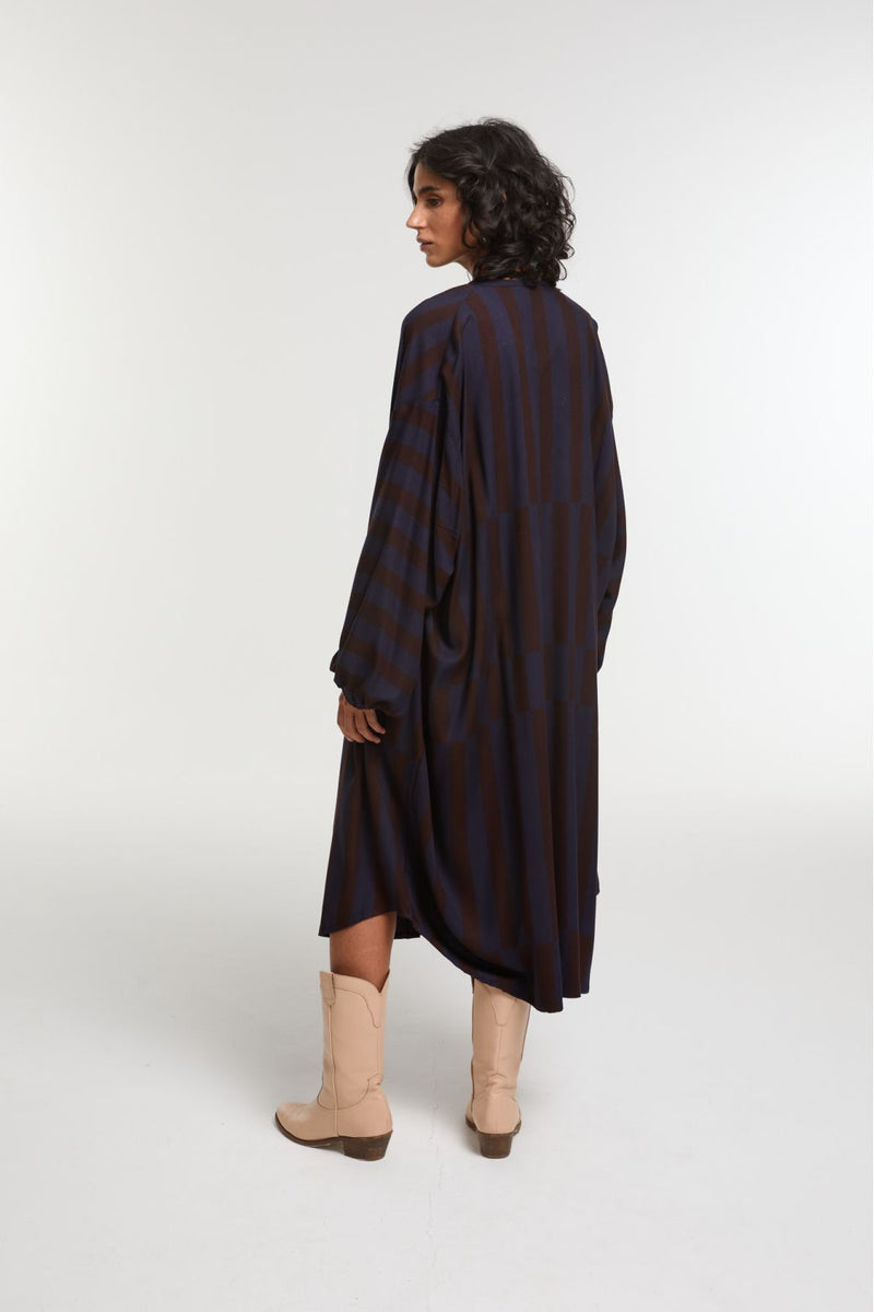 Ma Poesie Paradis Parure Dress - Navy