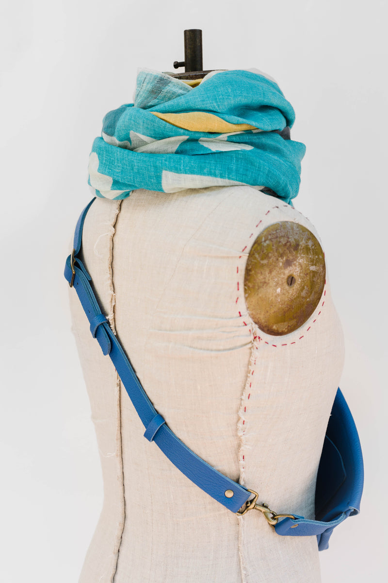 stitch and tickle strasbourg belt bag fanny pack hip bag hip sack  handmade leather made in boston