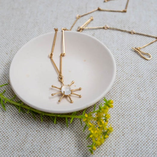 Organic pearl necklace | 14k gold filled | koiatelier.com – Koi Atelier