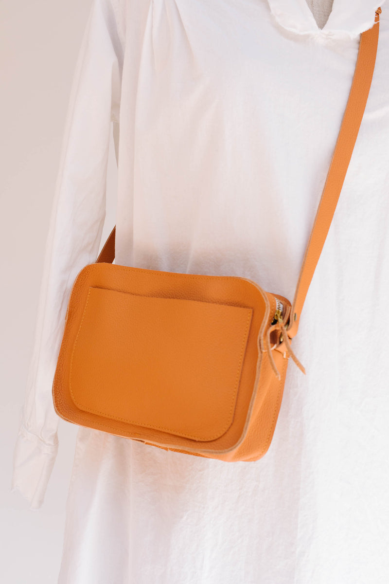 The Lisbon Bag - Muted Orange